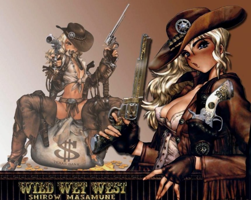  ,     ,   ,  , Wild Wet West Shirow Masamune